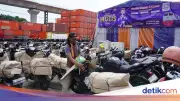 Program Motis DJKA Lampaui Target, Angkut 12.419 Motor Pemudik Lebaran 2026