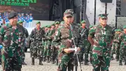 TNI Anugerahkan Kenaikan Pangkat Luar Biasa untuk Tiga Prajurit Gugur di Lebanon