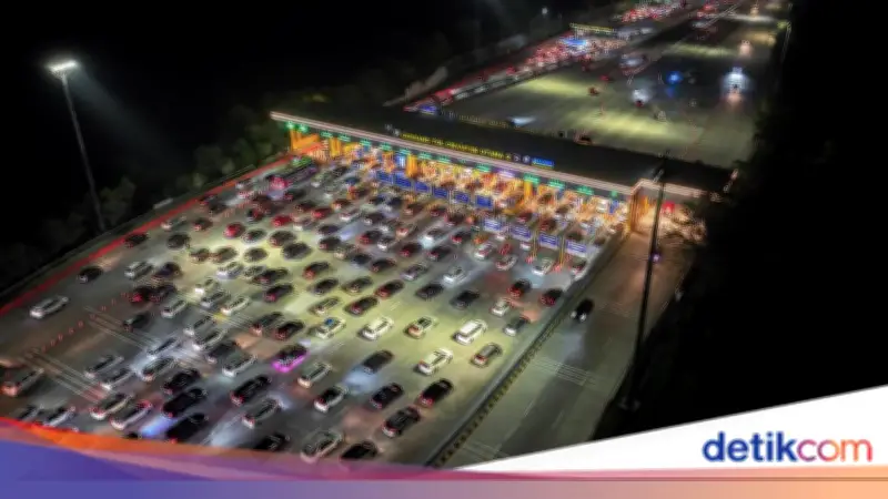 112 Ribu Kendaraan Tinggalkan Jakarta via GT Cikamatur Saat Libur Idul Adha