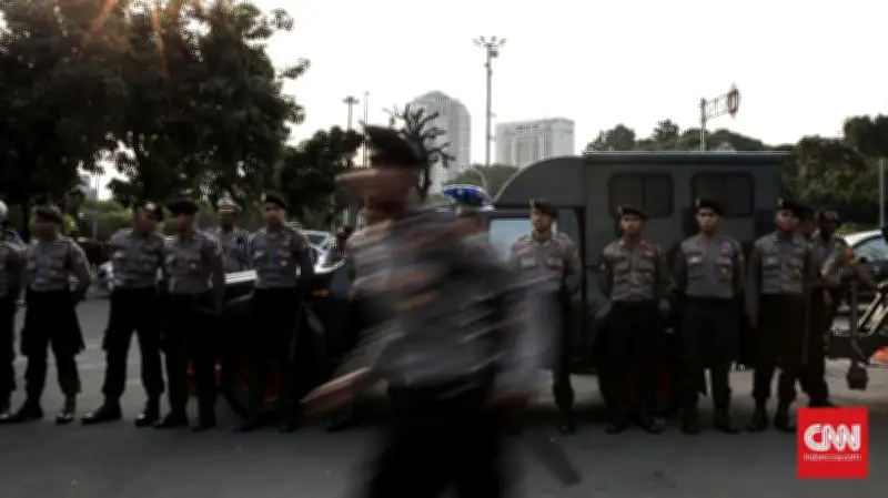14 Ribu Aparat Dikerahkan Amankan Demo Harkitnas di Jakarta