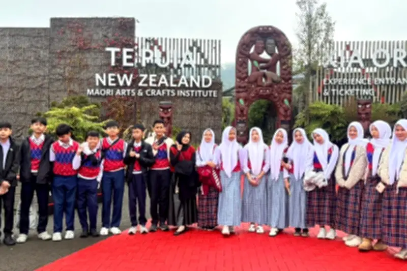 17 Santri Pesantren Bina Insan Mulia Belajar ke New Zealand Selama 10 Hari