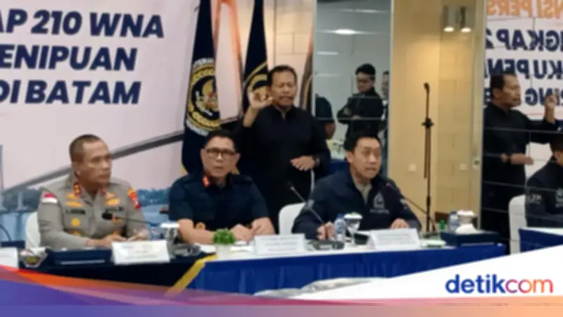 210 WNA Tersangka Penipuan Investasi di Batam, Diduga Berjaringan Internasional