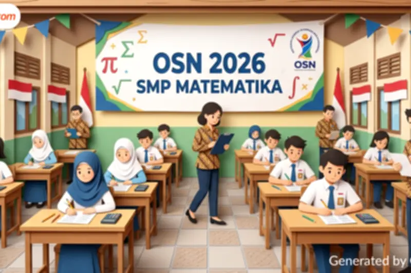 25 Contoh Soal OSN Matematika SMP 2026 dan Pembahasannya