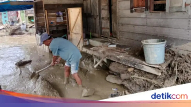26 Rumah di Aceh Tenggara Rusak Diterjang Banjir Bandang, Akses Kutacane-Medan Lumpuh