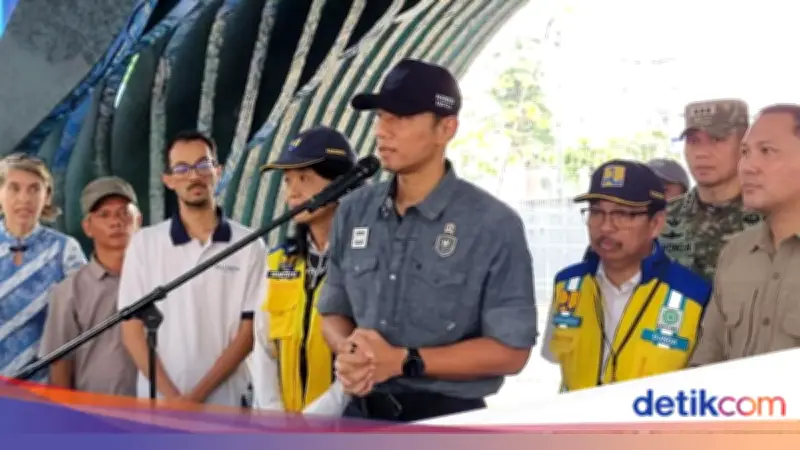 AHY Target Normalisasi Ciliwung Rampung 2029, Sisa 16 Km Dikebut