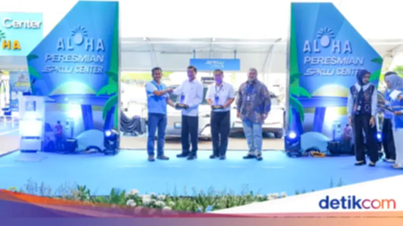Aloha PIK 2 Kini Dilengkapi SPKLU, Liburan Tak Perlu Khawatir Baterai Habis