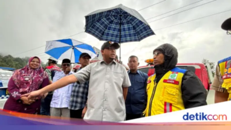 Andre Rosiade Tinjau Jalan Malalak Sumbar, Pastikan Anggaran Rp670 Miliar