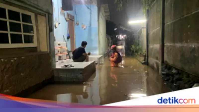 Banjir Akibat Kali Cibeber Meluap, 168 Warga di Citeureup Bogor Terdampak