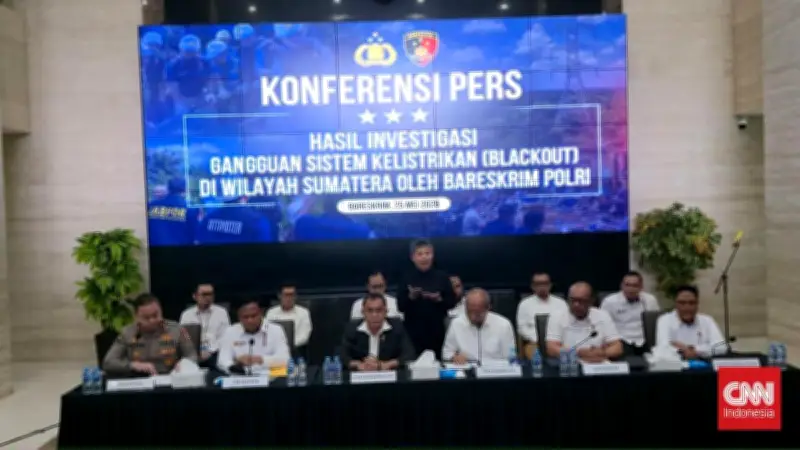 Bareskrim Bantah Blackout Sumatera Akibat Sabotase, Ini Penyebabnya