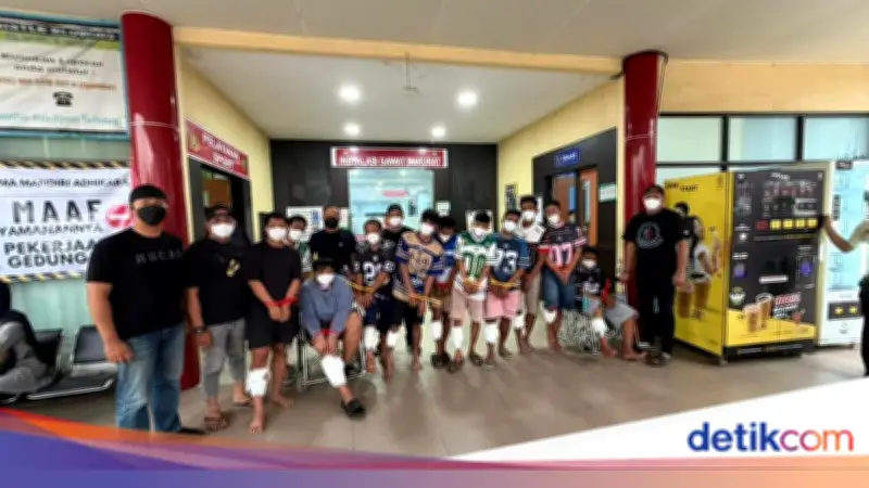 Bareskrim Gerebek Kampung Narkoba di Samarinda, 11 Orang Diamankan