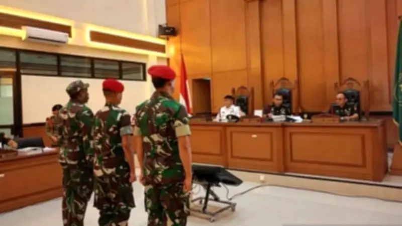 Beda Tuntutan Tiga Prajurit TNI dalam Kasus Pembunuhan Kepala Cabang Bank