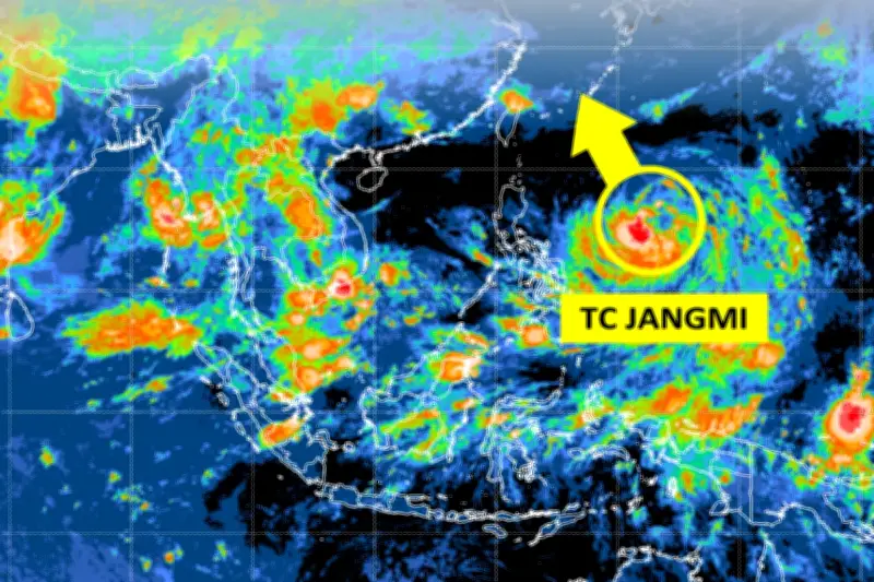 BMKG Deteksi Siklon Tropis Jangmi di Laut Filipina, Jumat 29 Mei 2026