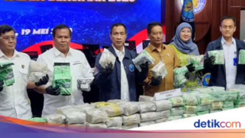 BNN Ungkap Jaringan Sabu 29 Kg Aceh-Bogor Libatkan Oknum TNI