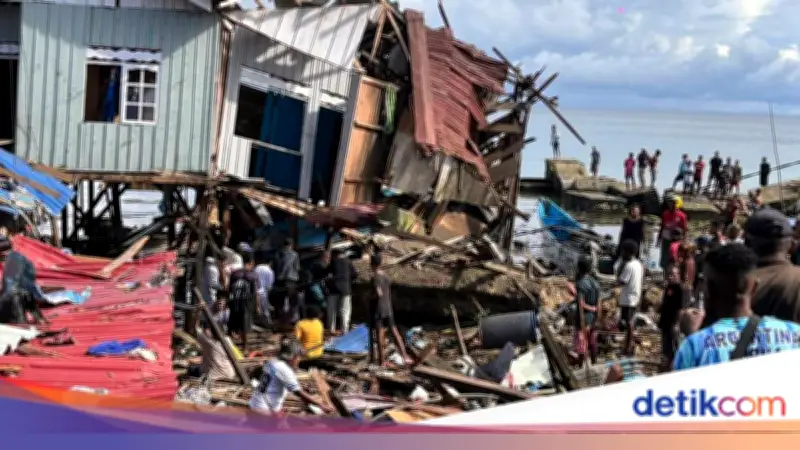Bom Sisa Perang Dunia II Meledak di Biak Numfor, 5 Tewas, 3 Hilang