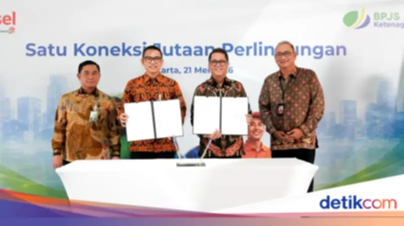 BPJS Ketenagakerjaan dan Telkomsel Perkuat Layanan untuk Pekerja Informal