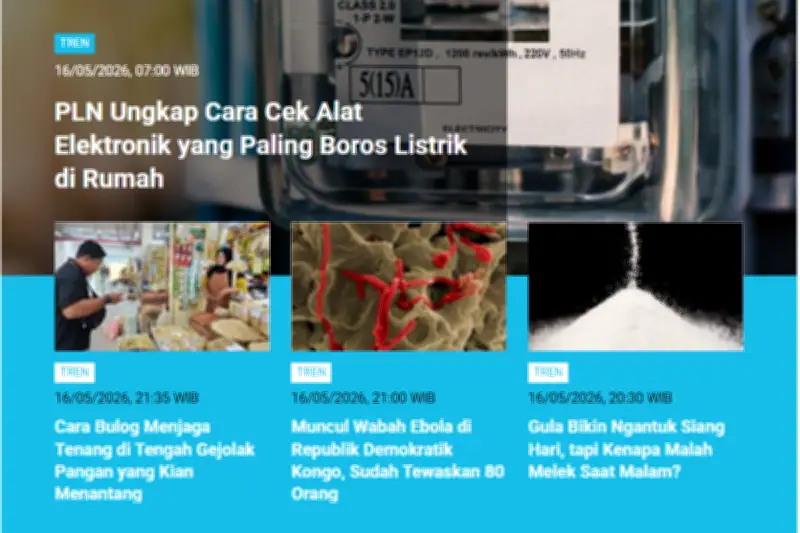 Cara Cek Alat Elektronik Paling Boros Listrik di Rumah Versi PLN Puncaki Tren