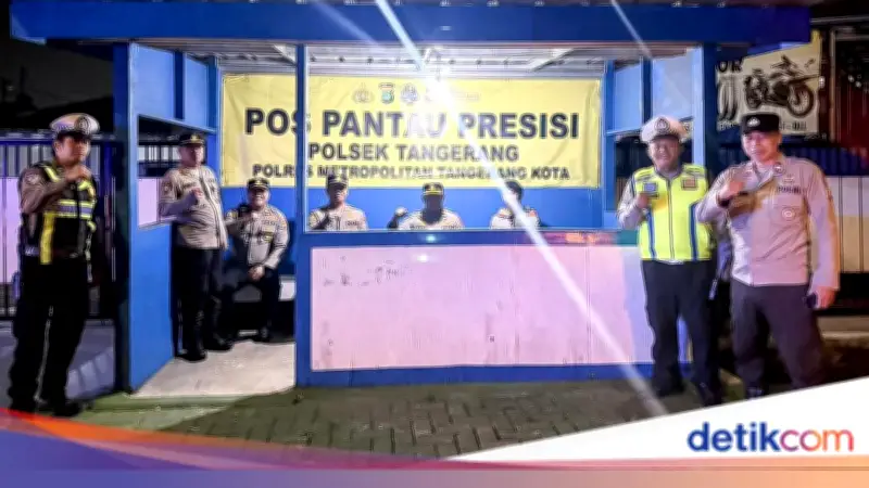 Cegah Gangguan Kamtibmas, Polres Tangkot Siagakan 22 Pos Pantau