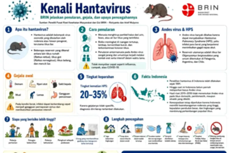 Cegah Penularan Hantavirus dengan Jaga Kebersihan, Ini Penjelasannya
