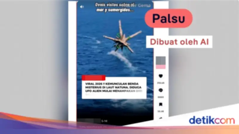 Cek Fakta: Video UFO di Natuna Ternyata Buatan AI, Ini Buktinya
