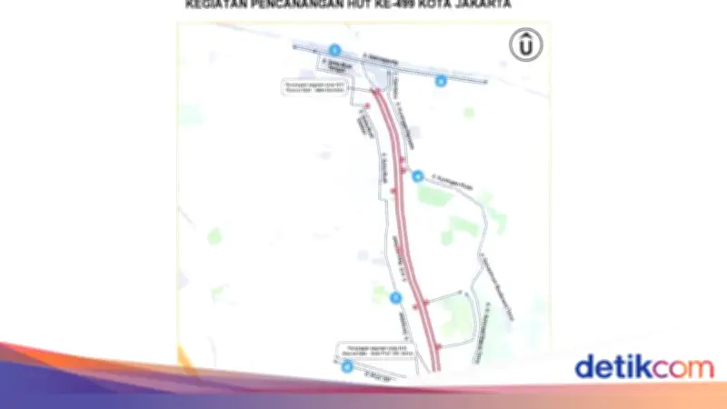 CFD di HR Rasuna Said Jakarta Mulai Minggu, Ini Rute Alternatifnya