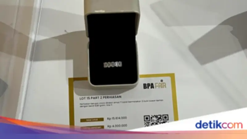 Cincin Sandra Dewi Laku Terjual di Lelang BPA Kejagung