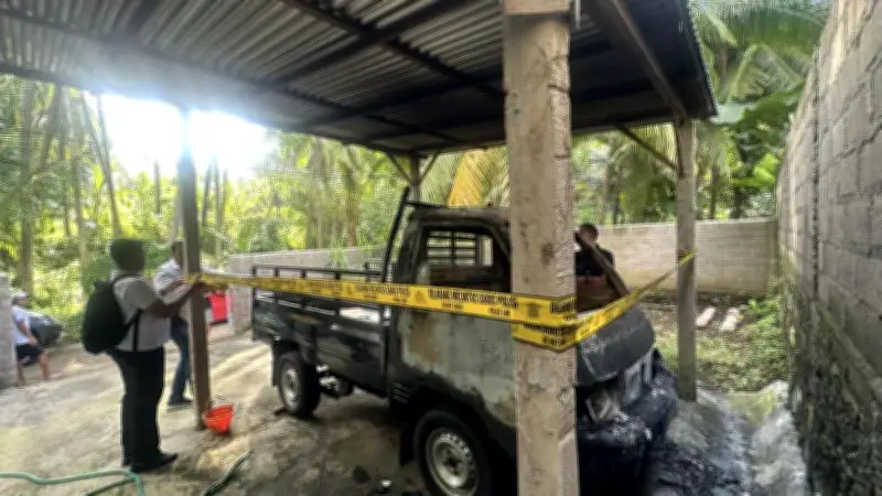 Cinta Tak Direstui, Pria di Bali Bakar Kandang Sapi dan Mobil Pikap