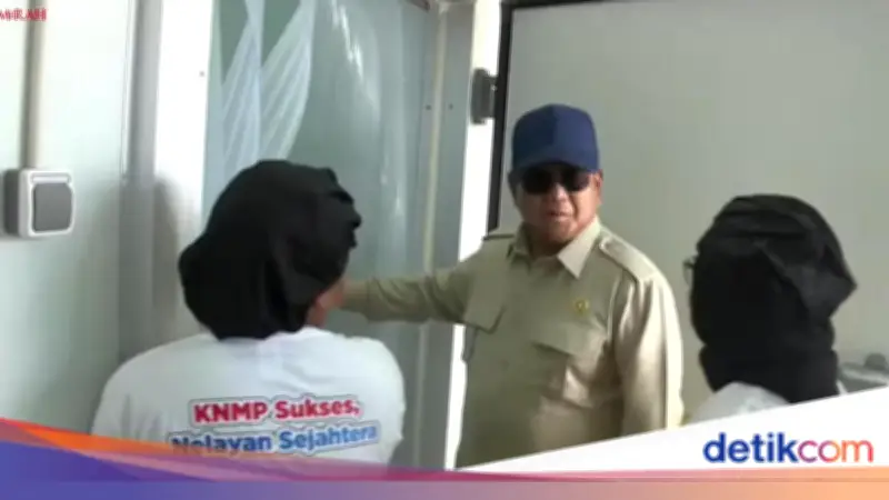 Dari Miangas, Prabowo Tinjau Kampung Nelayan di Gorontalo