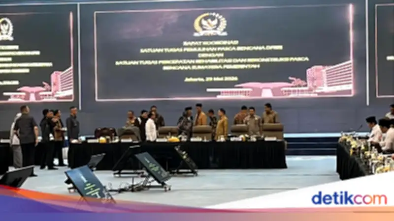 Dasco Pimpin Rapat Pemulihan Pascabencana Sumatera dengan Pemerintah