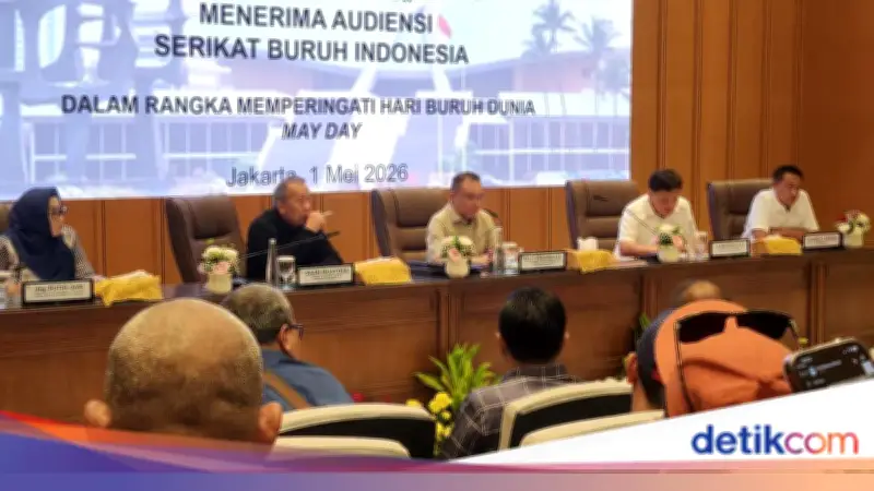 Dasco Terima Aspirasi Buruh soal Sistem Upah Nasional dan Pekerja Online