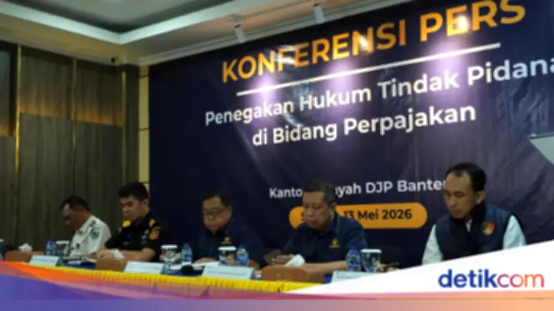 DJP Banten Tetapkan 5 Tersangka Penggelapan Pajak Pabrik Baja