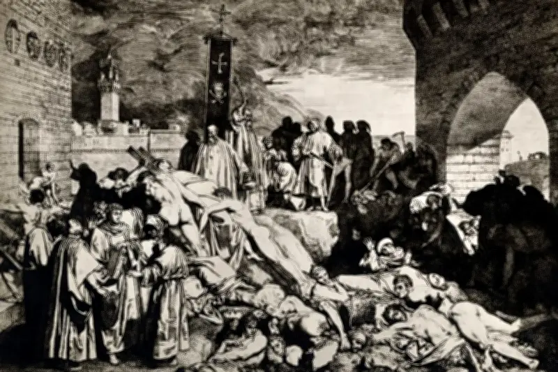 Dokumen Abad Pertengahan Ungkap Penyintas Wabah Black Death