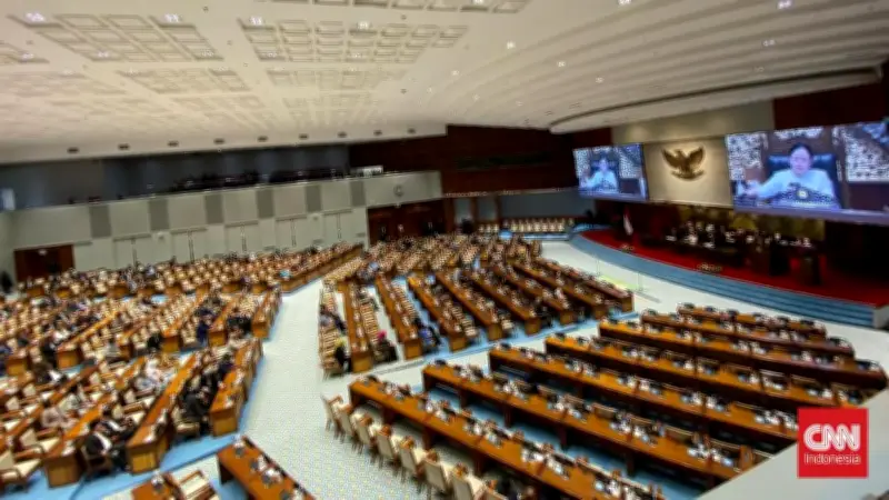 DPR Gelar Paripurna Pembukaan Masa Sidang, 287 Anggota Absen