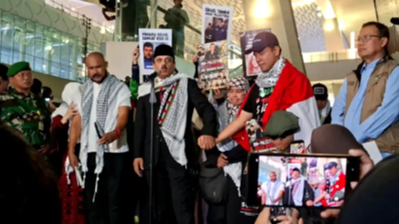Dubes Palestina Puji 9 WNI yang Sempat Ditahan Israel: Kalian Pahlawan
