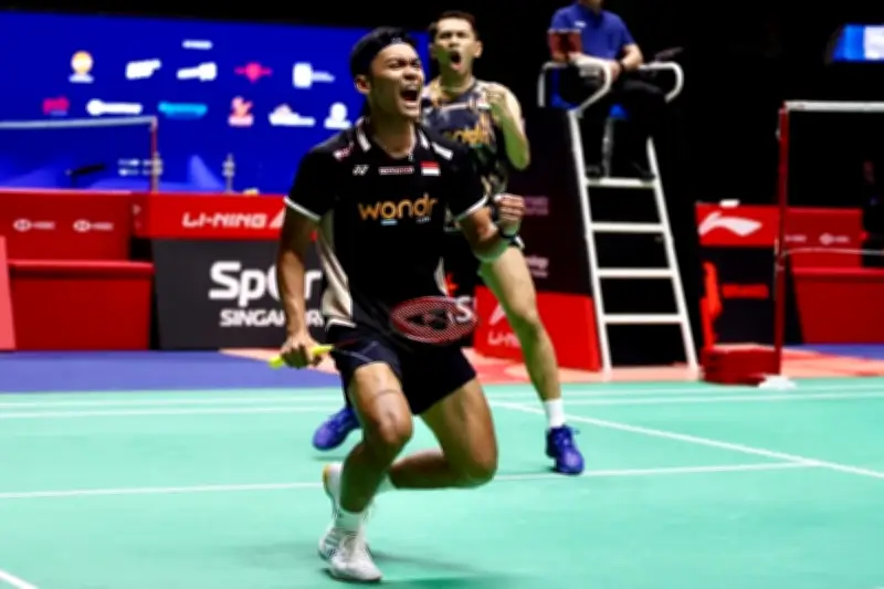 Fajar/Fikri ke Final Singapore Open 2026, Hadapi Rankireddy/Shetty