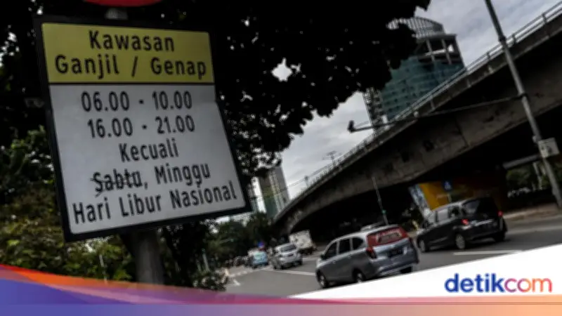 Ganjil Genap Jakarta Ditiadakan Saat Libur Idul Adha 27-28 Mei 2026