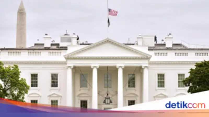 Gedung Putih Ditutup Usai Tembakan, FBI Turun ke TKP