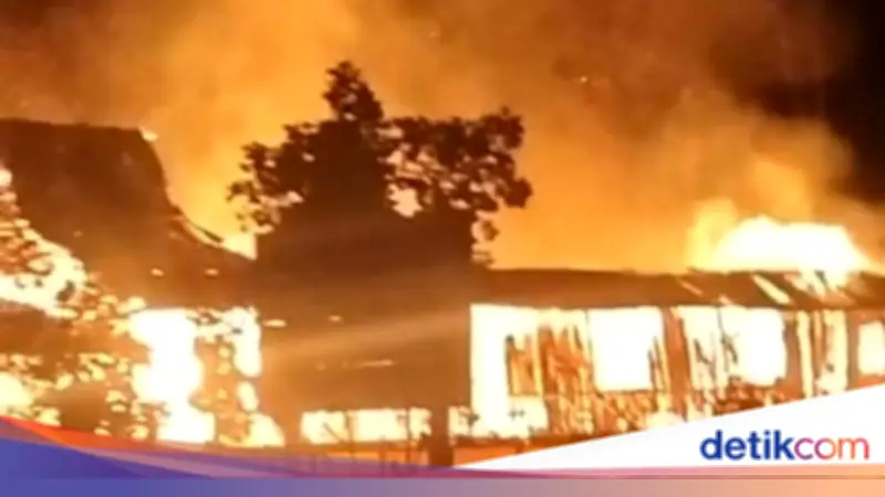 Gereja Katolik di Mimika Terbakar, Api Diduga dari Lilin Lupa Dipadamkan