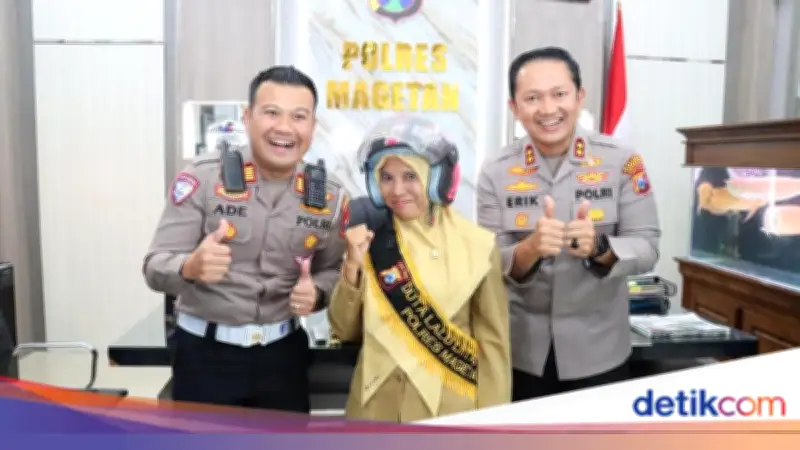 Guru SLB Magetan Hadang Bus Penerobos Lampu Merah, Sopir Minta Maaf