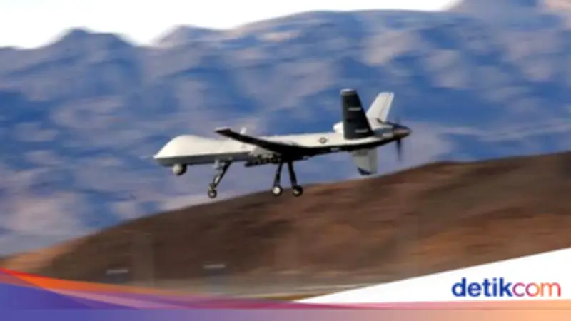 Houthi Klaim Tembak Jatuh Drone MQ-9 Reaper Milik AS di Yaman
