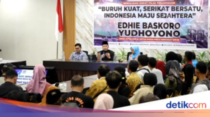 Ibas Kawal Aspirasi Buruh dan Ojol: Perlindungan Sosial Harus Nyata