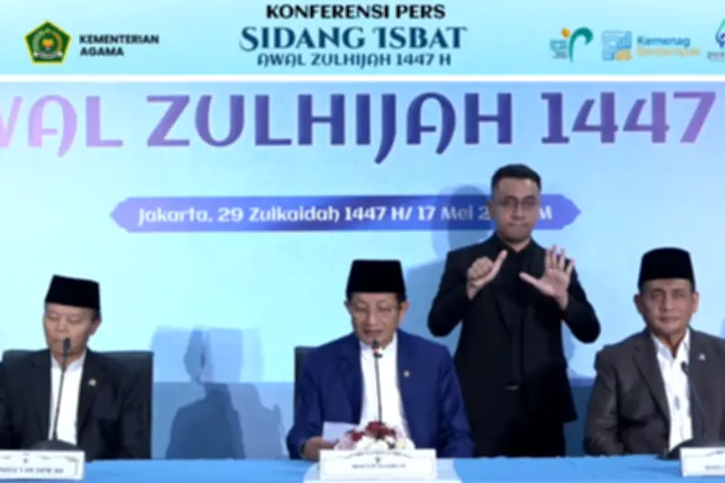 Idul Adha 2026 Ditetapkan Jatuh pada 27 Mei, Ini Penjelasan Kemenag