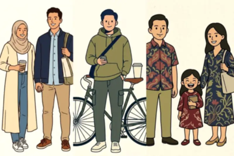 Ilustrasi Kartun Vintage Flat Makin Populer, Begini Cara Buatnya dengan AI