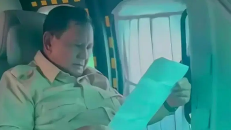 Isi Surat Bocah SD Marfen untuk Presiden Prabowo: Terima Kasih Makan Bergizi Gratis