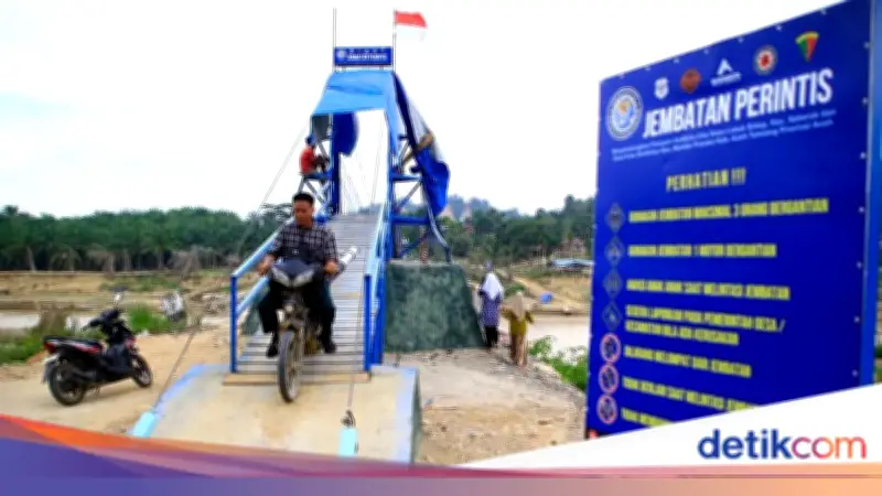 Jembatan Gantung Lubuk Sidup Pulihkan Ekonomi dan Mobilitas di Aceh Tamiang