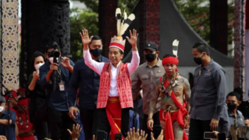 Jokowi Ditawari Jadi Aktor Utama Film Kolosal tentang Suku Dayak