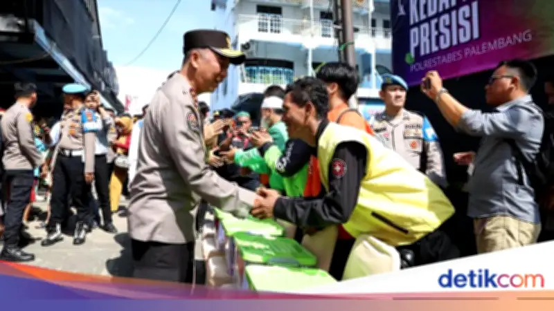 Kapolda Sumsel Resmikan Kedai ADO Presisi, Driver Ojol Jadi Mitra Kamtibmas