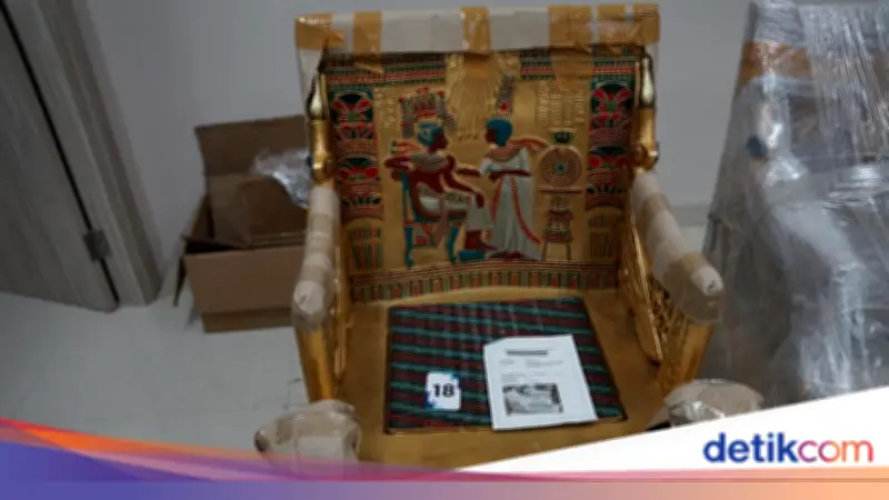 Kejagung Lelang Replika Kursi Firaun Rp 43 Juta, Berminat?