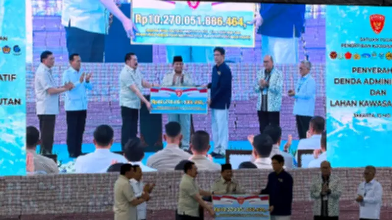 Kejagung Pamer Rp 10,2 Triliun di Depan Presiden Prabowo