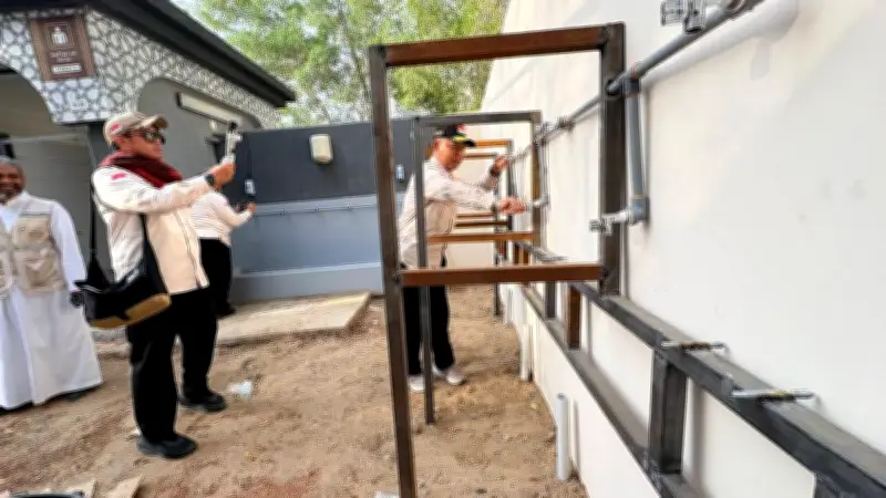Kemenhaj Cek Kesiapan Armuzna, Fasilitas Toilet Jadi Sorotan