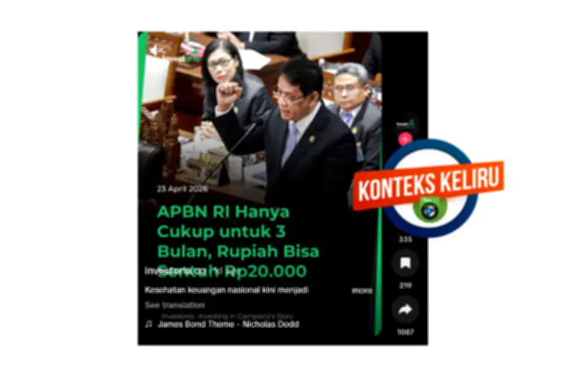 Kemenkeu Bantah APBN Hanya Cukup Tiga Bulan